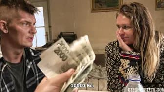 Czech Streets 131: Food Porn Orgy with 28wks Pregnant