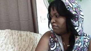 Ebony African BBW need an orgasm from his Neighbour