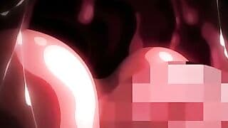 Anime Girl With Green Eyes And Red Hair In Intimate Close Up