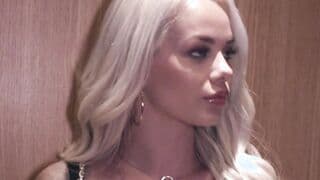 , elsa enjoys anal with kayden's boy-toy as she watches