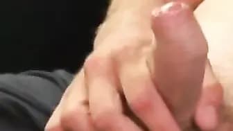 Amateur Guy Jerks Off While Giving An Exclusive Interview - Hairy Dick