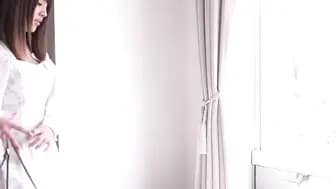 Asian Babe's Panties Get Soaked From A Monster-Sized Dick